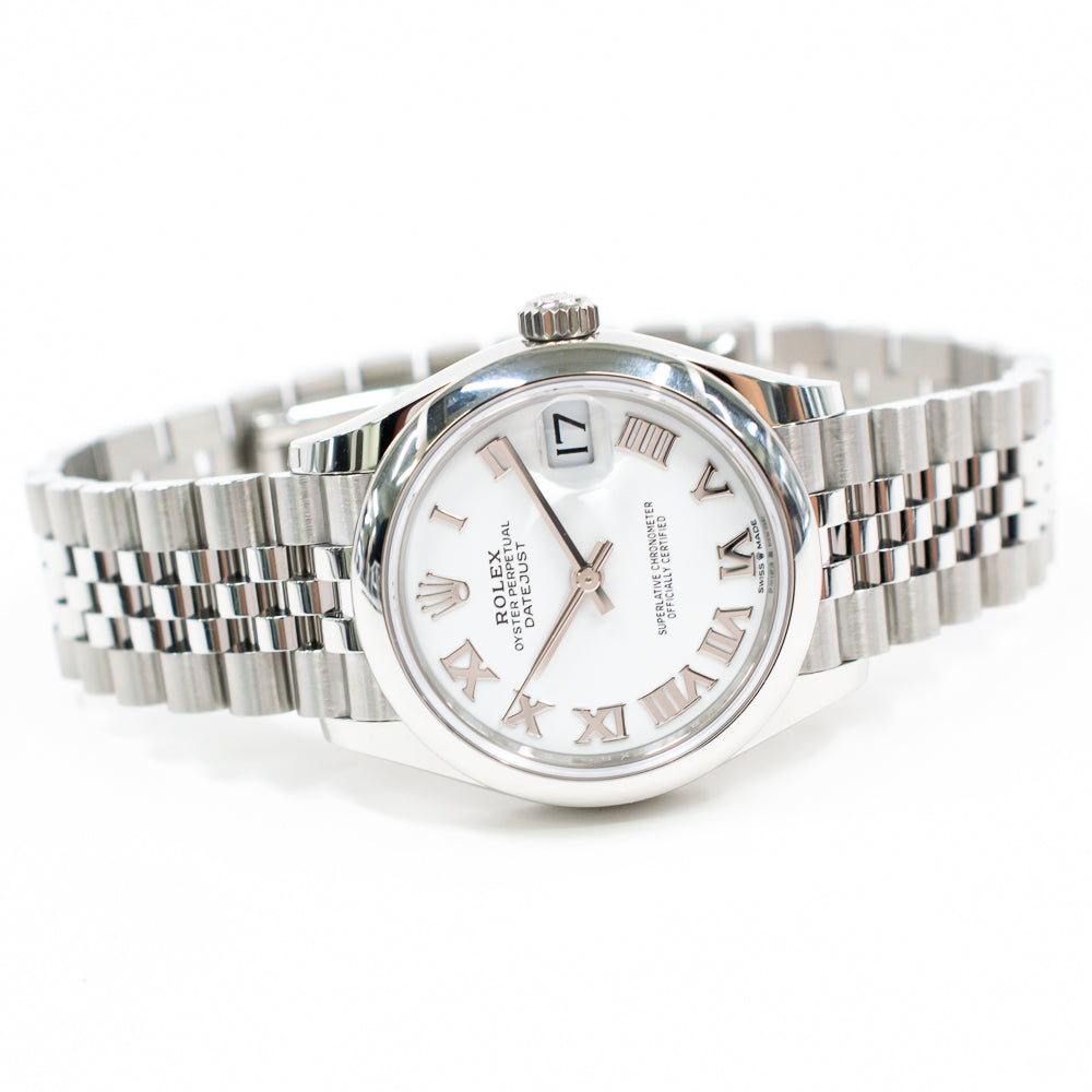 Rolex Datejust 31mm White Roman Dial 278240 (2025)