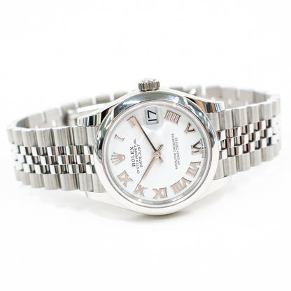 Rolex Datejust 31mm White Roman Dial 278240 (2025)