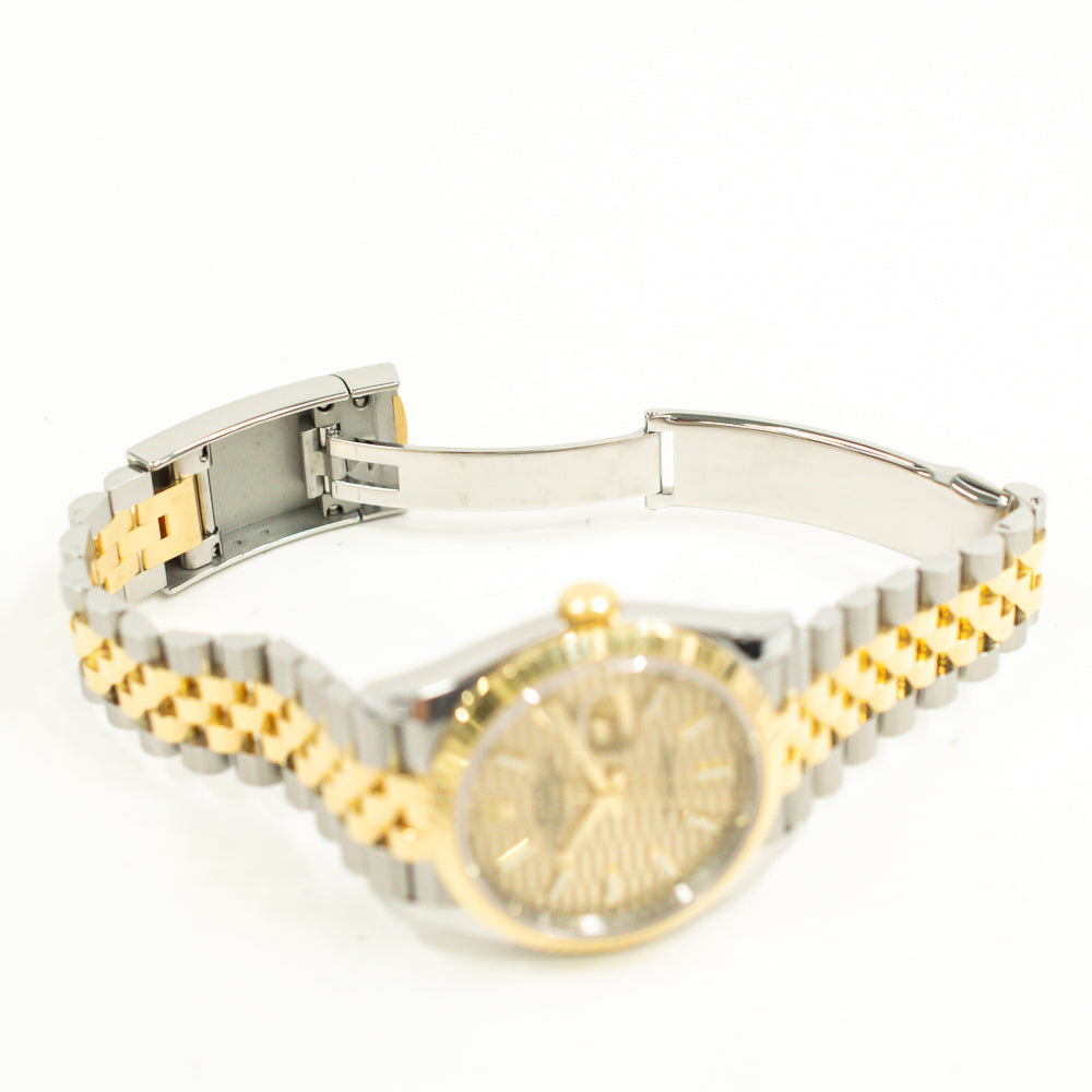 Rolex Datejust 36mm Champagne Fluted Dial 126233 (2022)