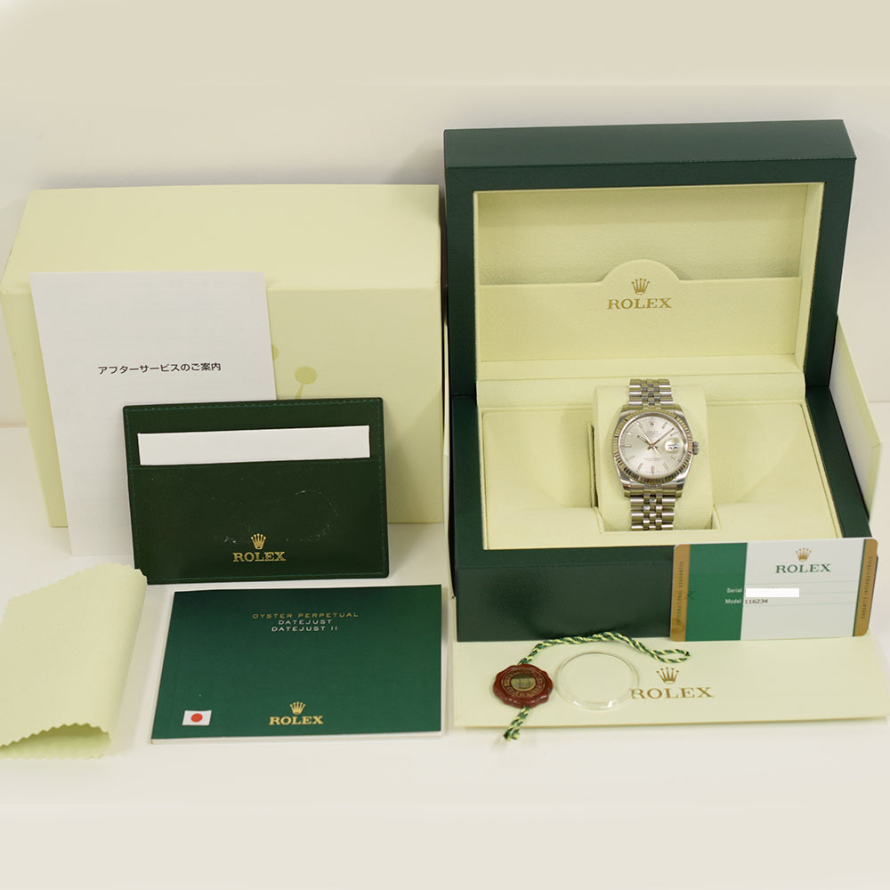 Rolex Datejust 36mm Silver Dial 116234 (2015)