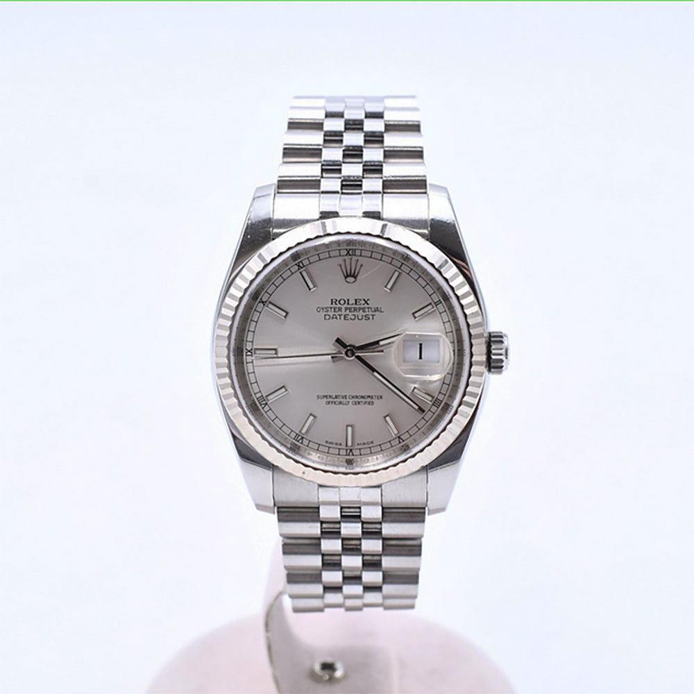 Rolex Datejust 36mm Silver Dial 116234 (2015)