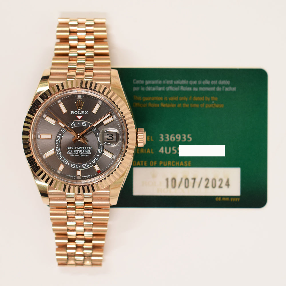 Rolex Sky-Dweller 42mm Grey Dial 336935 (2024)