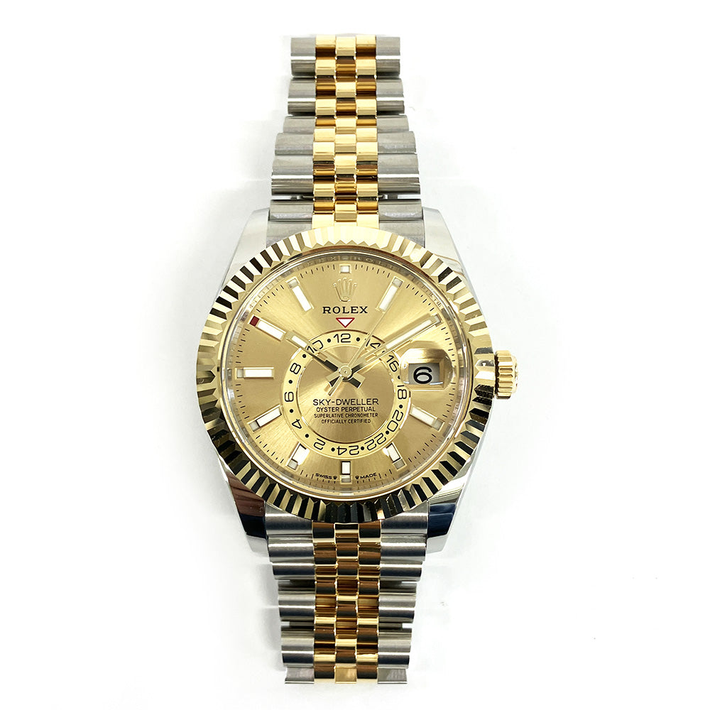 Rolex Sky-Dweller Oyster, 42mm Champagne Dial 336933