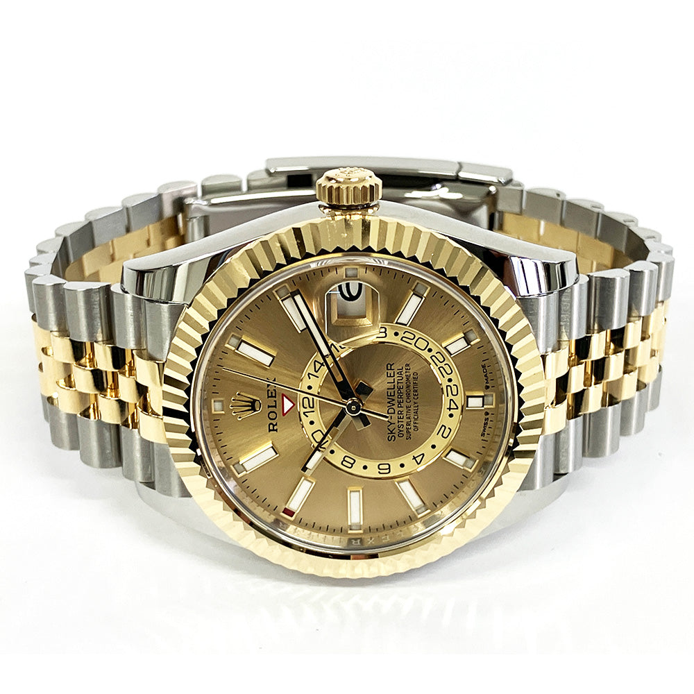 Rolex Sky-Dweller Oyster, 42mm Champagne Dial 336933