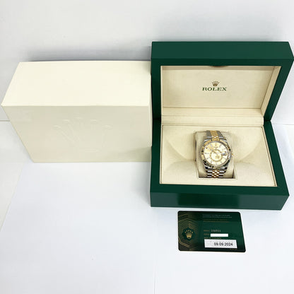 Rolex Sky-Dweller Oyster, 42mm Champagne Dial 336933