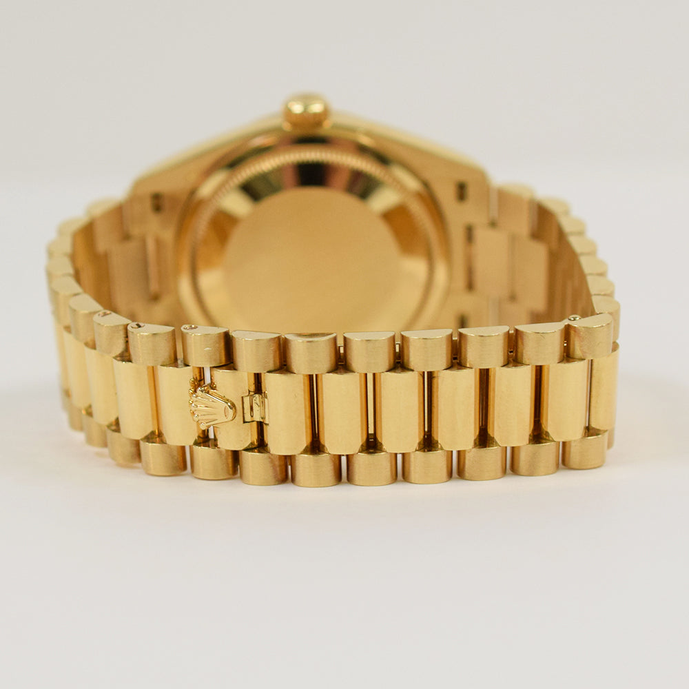 Rolex Day-Date 36mm Champagne Diamond Dial 128238A (2021)