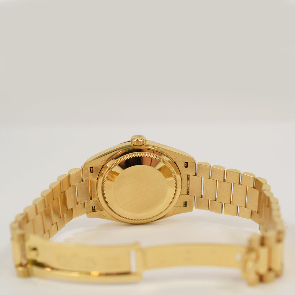 Rolex Day-Date 36mm Champagne Diamond Dial 128238A (2021)