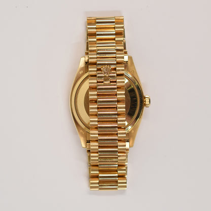 Rolex Day-Date 36mm Champagne Diamond Dial 128238A (2021)