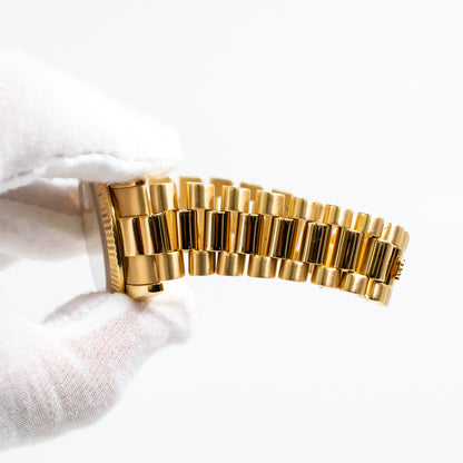 Rolex Day-Date 36mm Champagne Jubilee Diamond Dial 118238NG (2013)