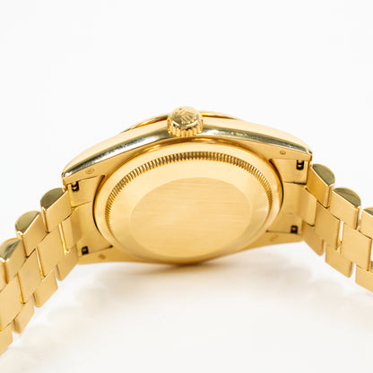 Rolex Day-Date 36mm Champagne Jubilee Diamond Dial 118238NG (2013)