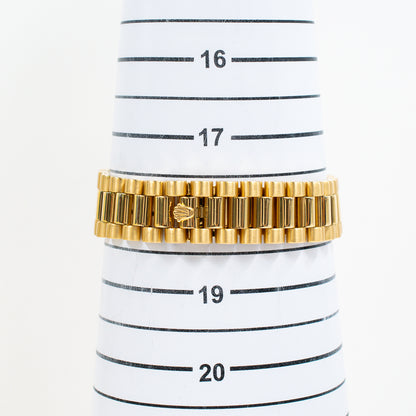 Rolex Day-Date 36mm Champagne Jubilee Diamond Dial 118238NG (2013)