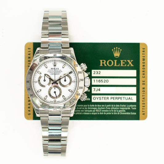 Rolex Daytona White Dial 116520 (2012)