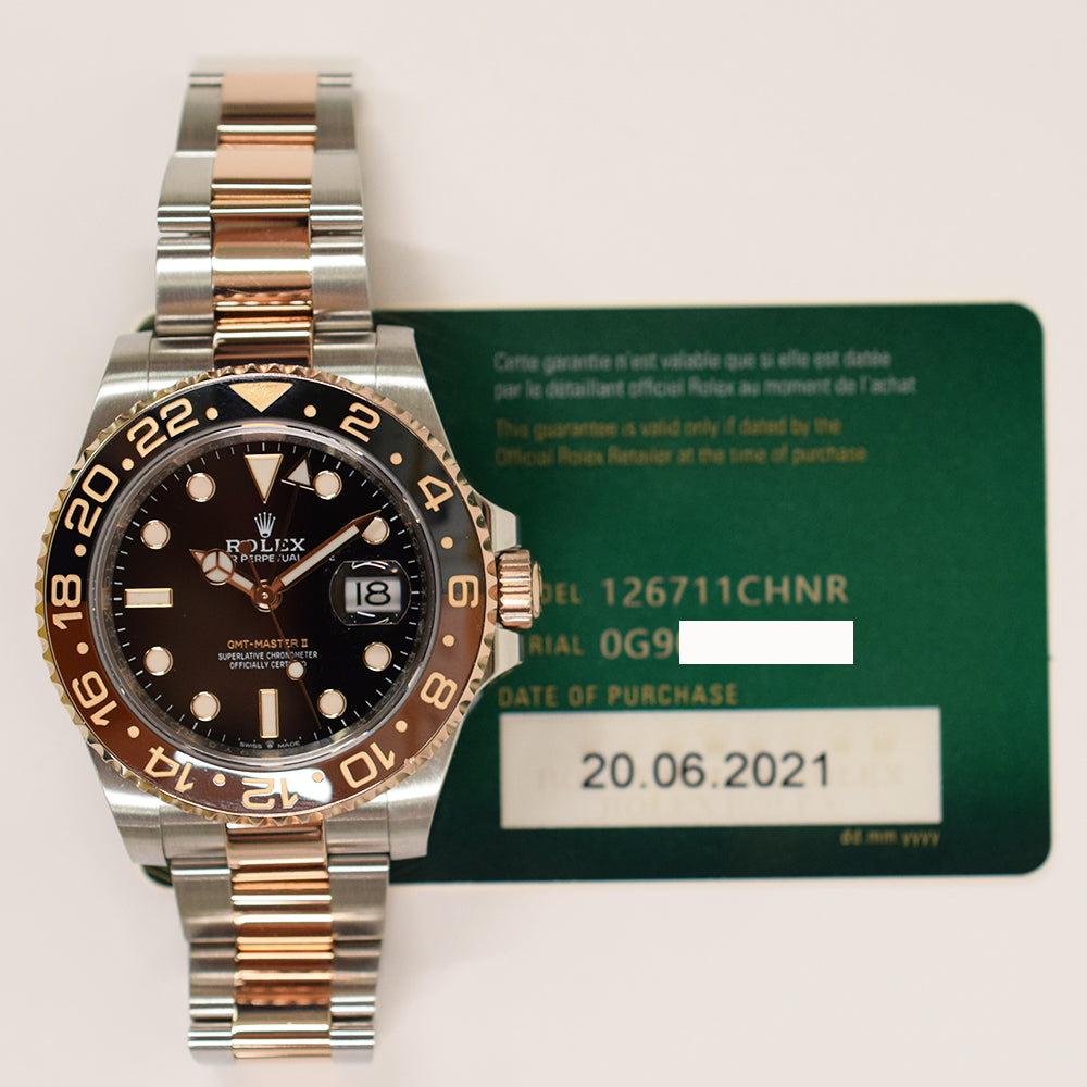 Rolex GMT-Master II Black Dial 126711CHNR (2021)