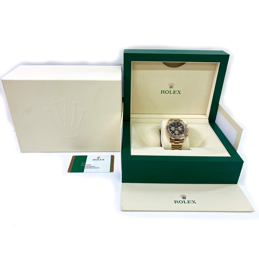 Rolex Daytona 40mm Black Dial 116505