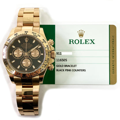 Rolex Daytona 40mm Black Dial 116505