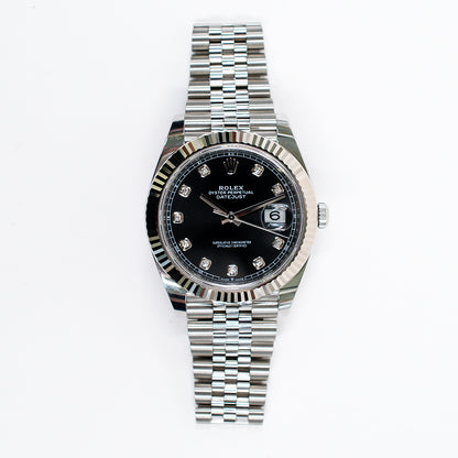 Rolex Datejust 41mm Black Diamond Dial 126334G (2022)