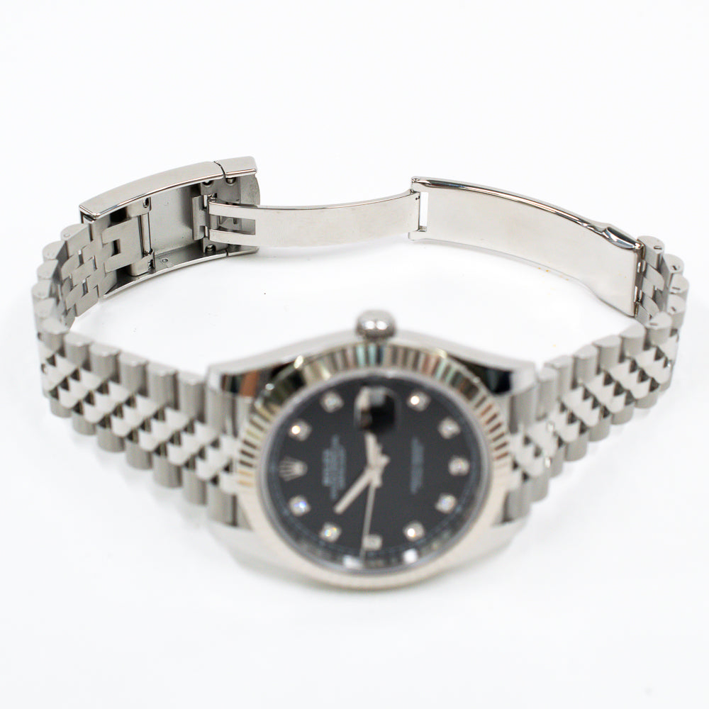 Rolex Datejust 41mm Black Diamond Dial 126334G (2022)