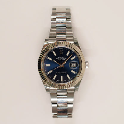 Rolex Datejust II Blue Dial 116334 (2013)