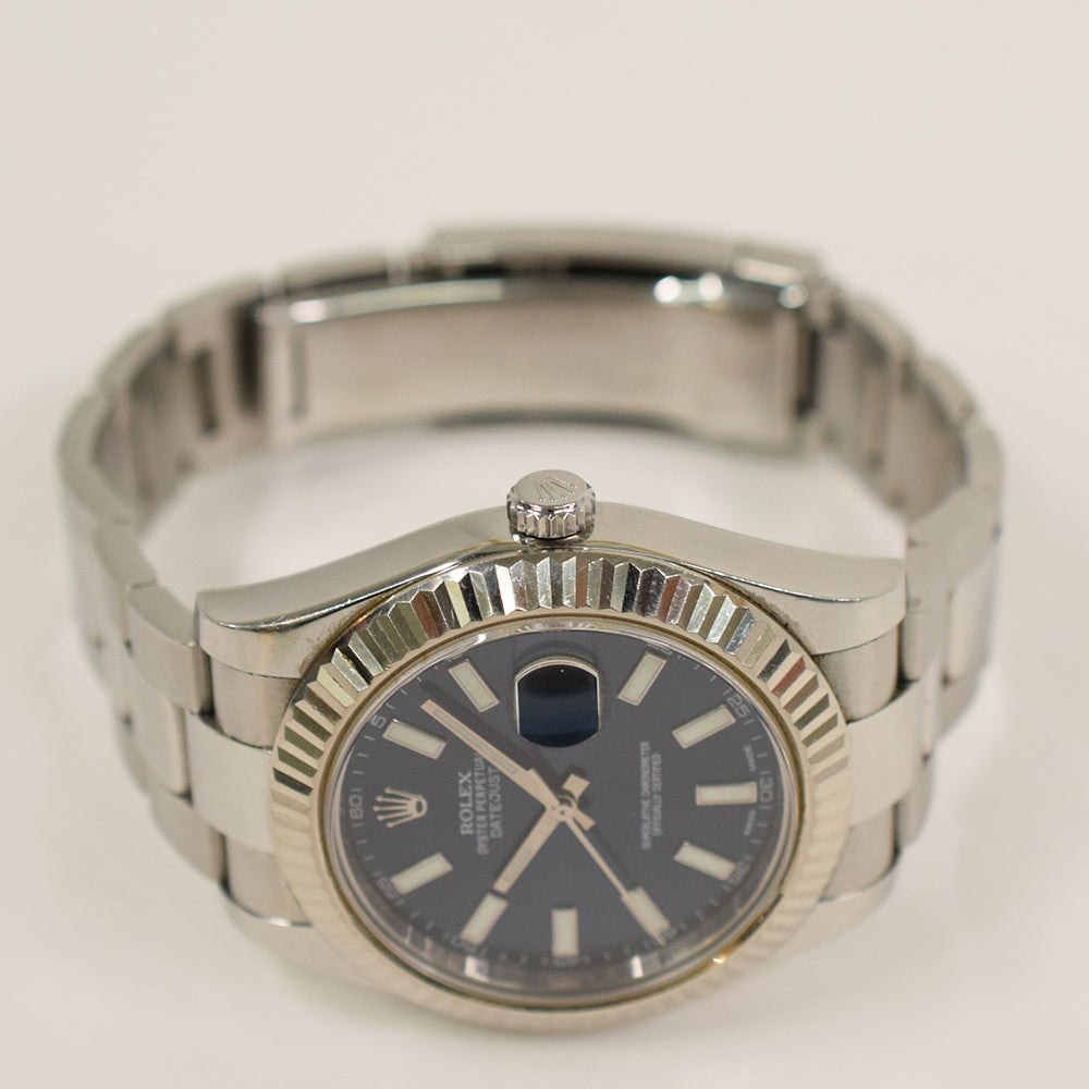 Rolex Datejust II Blue Dial 116334 (2013)