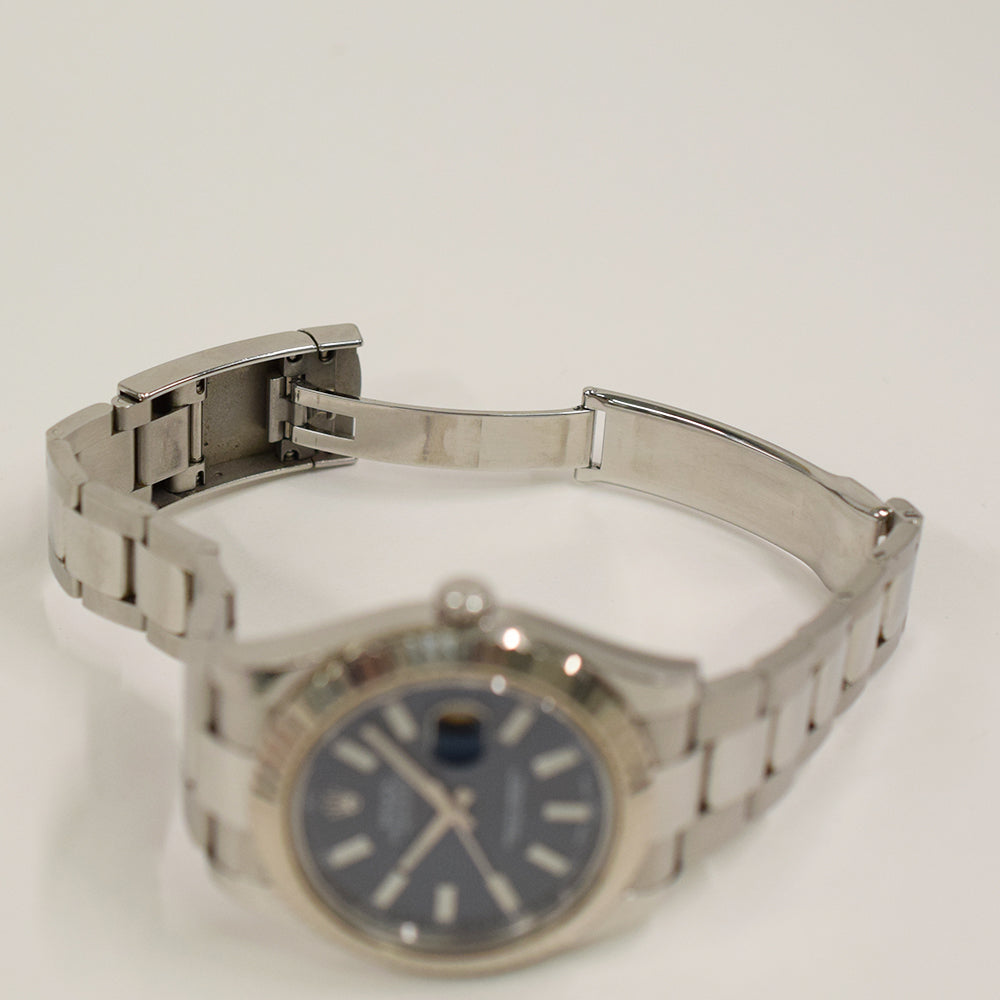 Rolex Datejust II Blue Dial 116334 (2013)