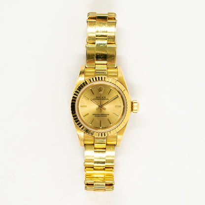 Rolex Oyster Perpetual 26mm Champagne Dial 67198 (1999)