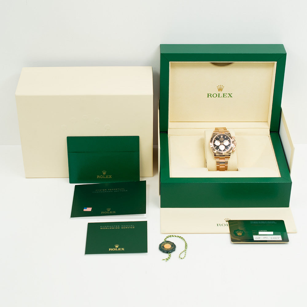 Rolex Daytona 40mm Black Dial 126505 (2025)