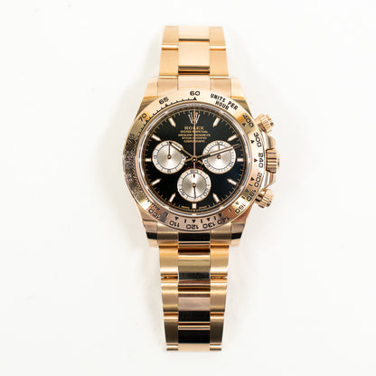 Rolex Daytona 40mm Black Dial 126505 (2025)