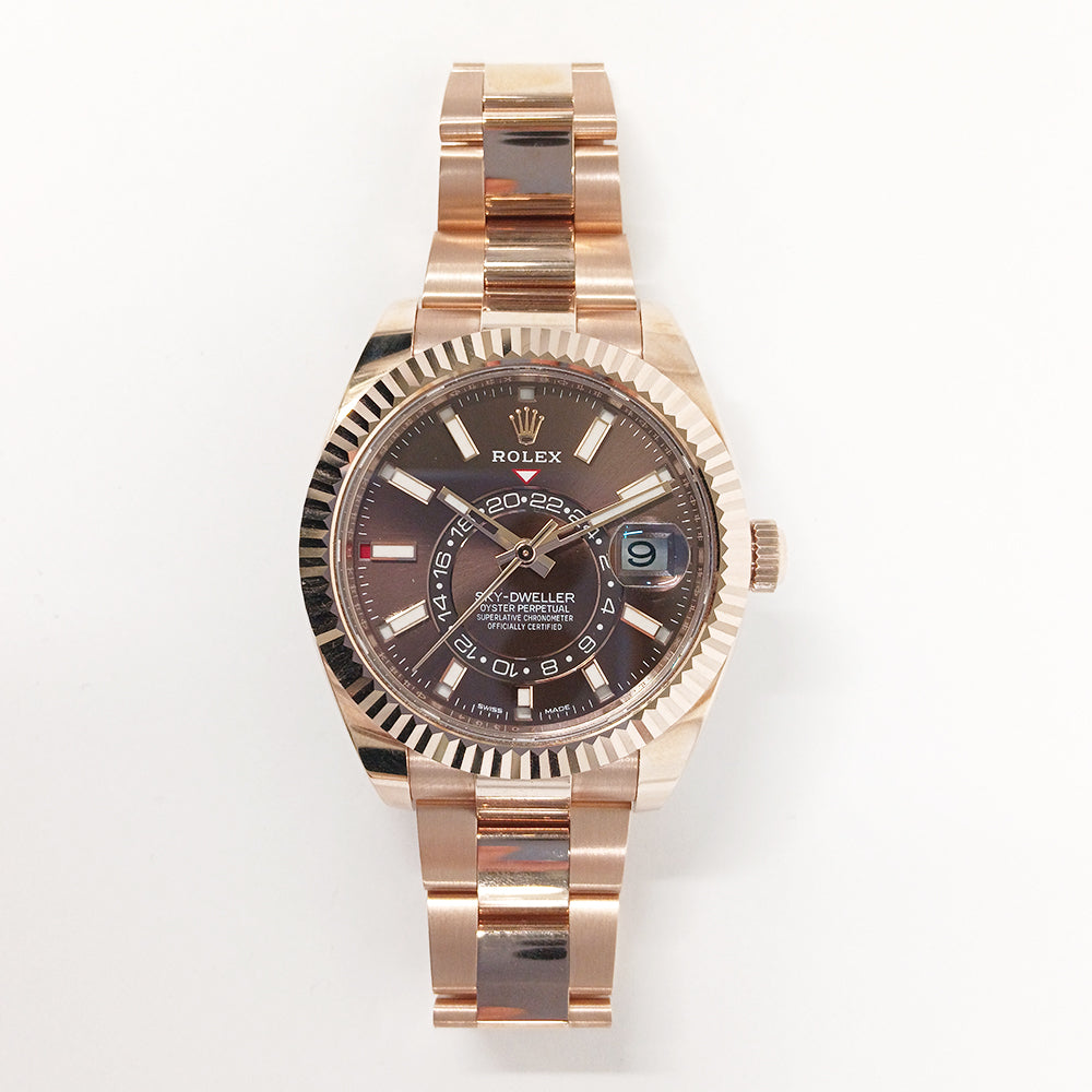 Rolex Sky-Dweller 42mm Chocolate Dial 326935 (2023)