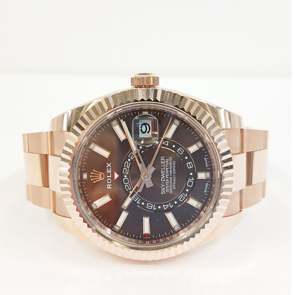 Rolex Sky-Dweller 42mm Chocolate Dial 326935 (2023)