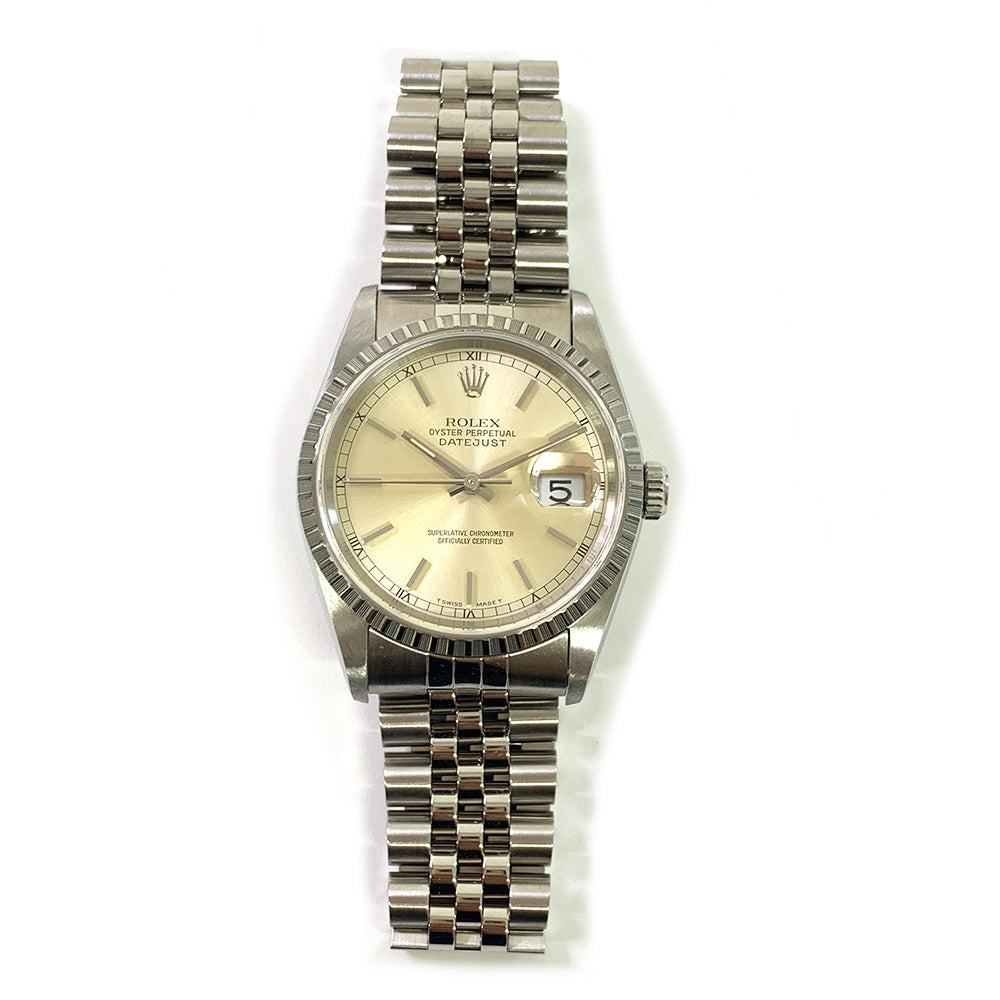 Rolex Datejust 36mm Silver Dial 16220