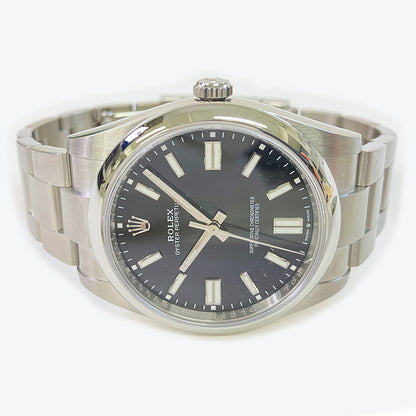 Rolex Oyster Perpetual 41mm Black Dial 124300