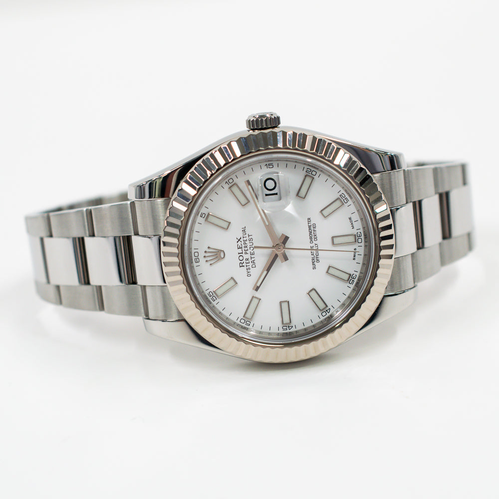 Rolex Datejust II White Dial 116334 (2009)