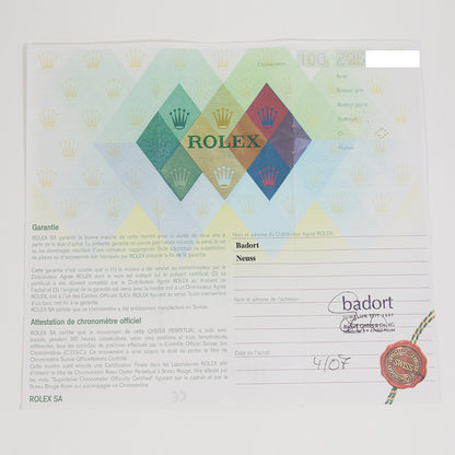 Rolex Daytona Black Diamond Dial 116528 (2007)