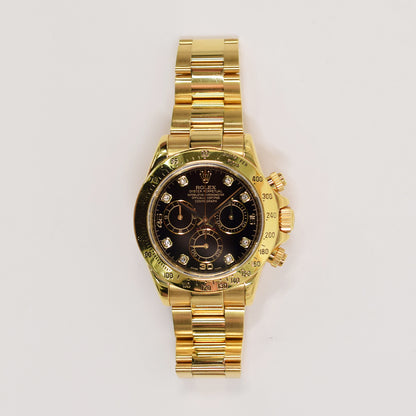 Rolex Daytona Black Diamond Dial 116528 (2007)