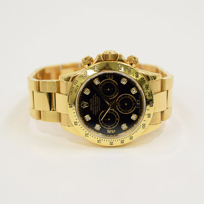 Rolex Daytona Black Diamond Dial 116528 (2007)