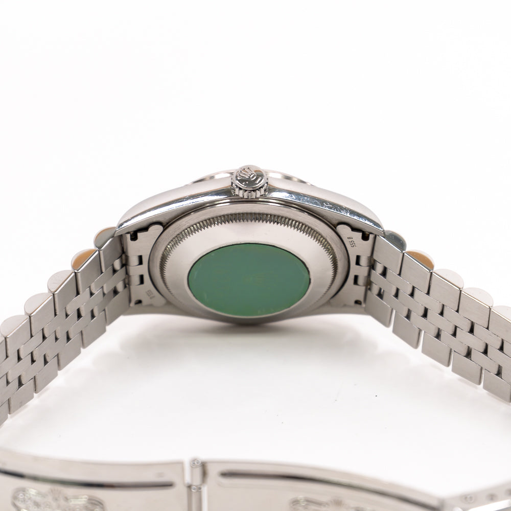 Rolex Datejust 36mm Silver Diamond 16234G (1999)