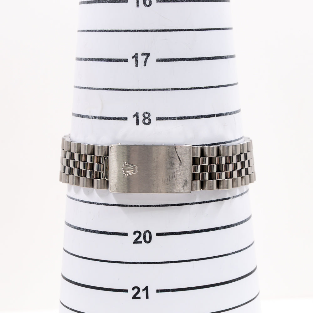 Rolex Datejust 36mm Silver Diamond 16234G (1999)