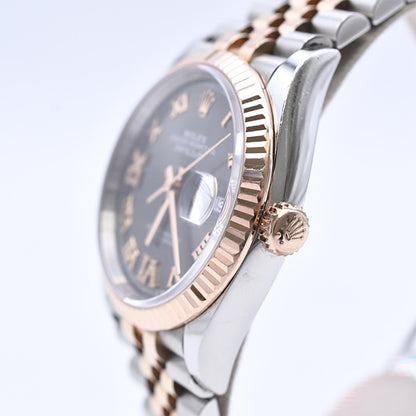 Rolex Datejust 36mm Slate "VI&IX" Diamond Dial 126231 (2023)