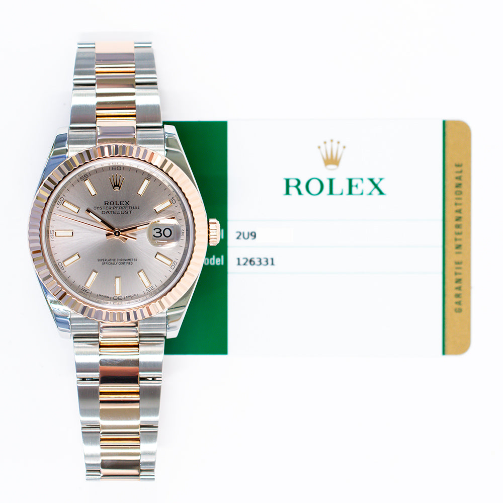 Rolex Datejust 41mm Sundust Dial 126331 (2018)
