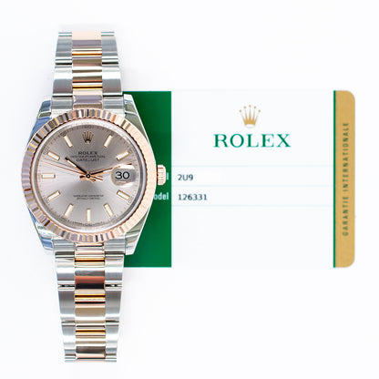 Rolex Datejust 41mm Sundust Dial 126331 (2018)