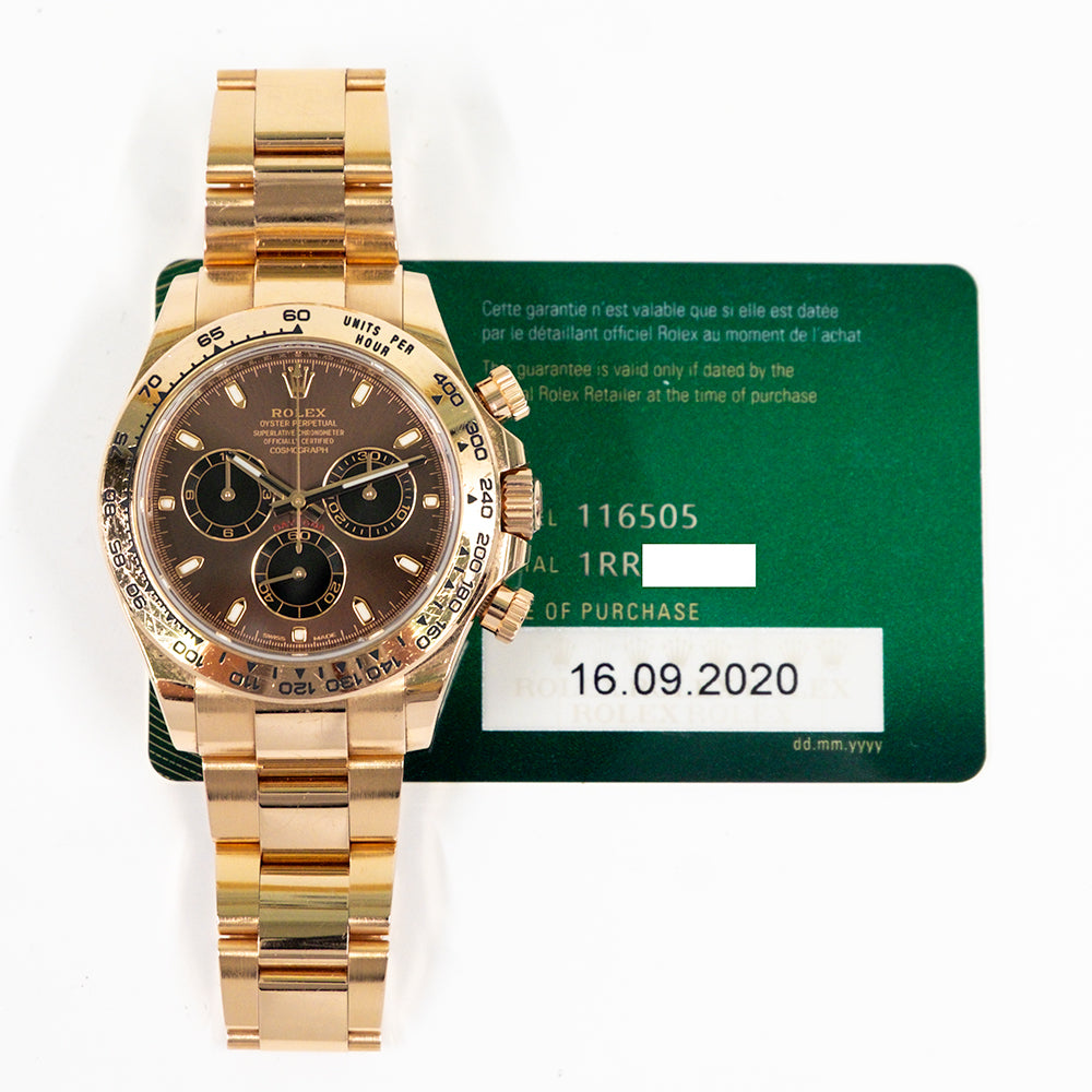 Rolex Daytona Black Dial 116505 (2018)