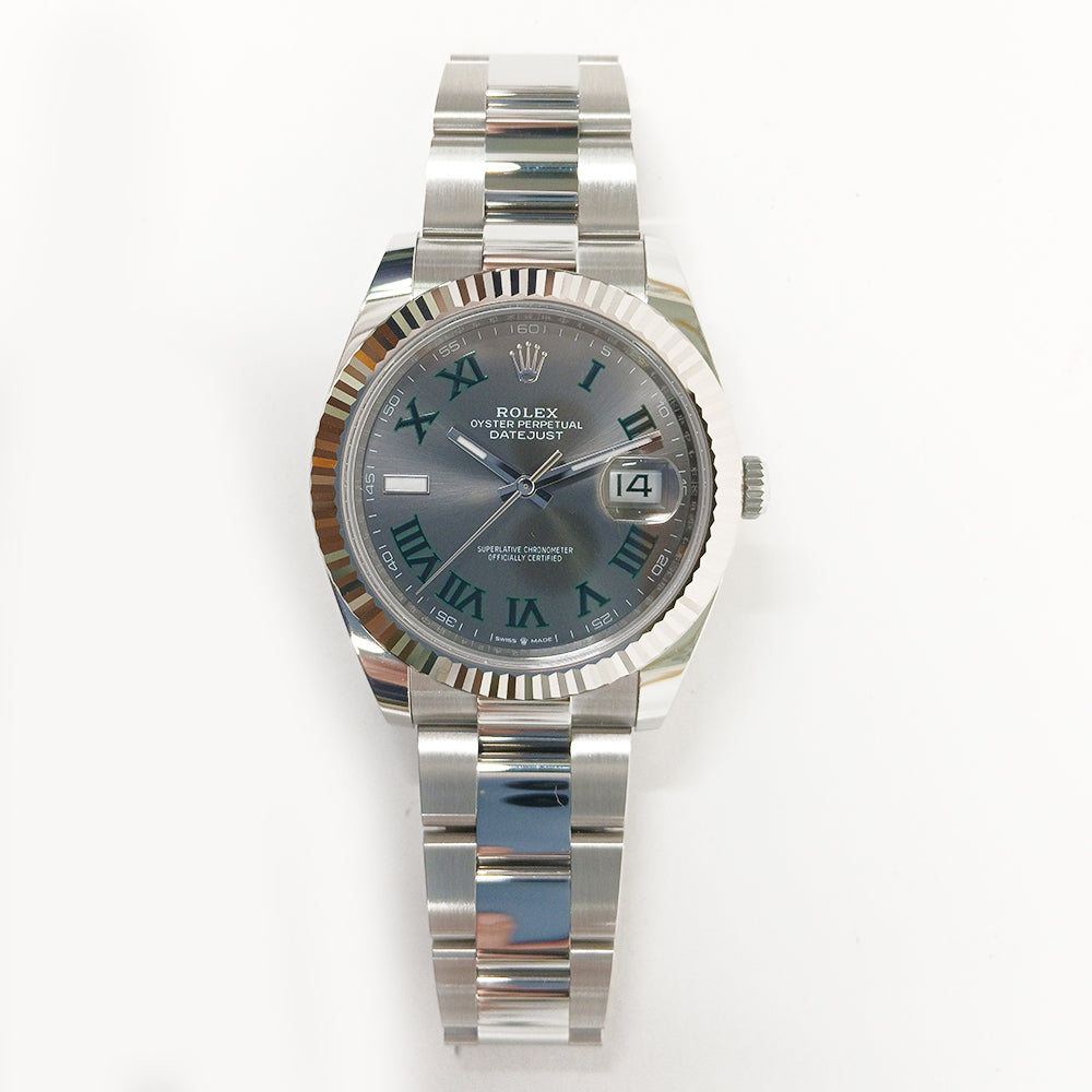 Rolex Datejust 41mm Wimbledon Dial Oyster 126334 (2025)