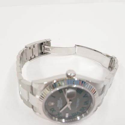 Rolex Datejust 41mm Wimbledon Dial Oyster 126334 (2025)