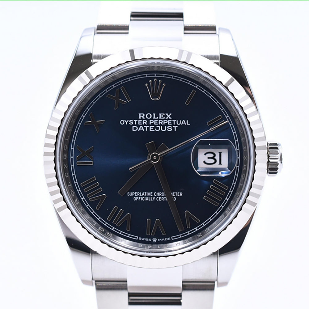 Rolex Datejust 36mm Blue Roman Dial 126234 (2026)