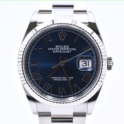 Rolex Datejust 36mm Blue Roman Dial 126234 (2026)