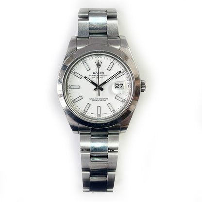 Rolex Datejust II White Dial 116300