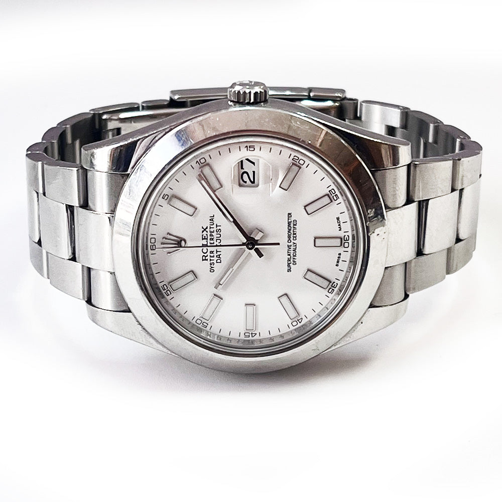 Rolex Datejust II White Dial 116300