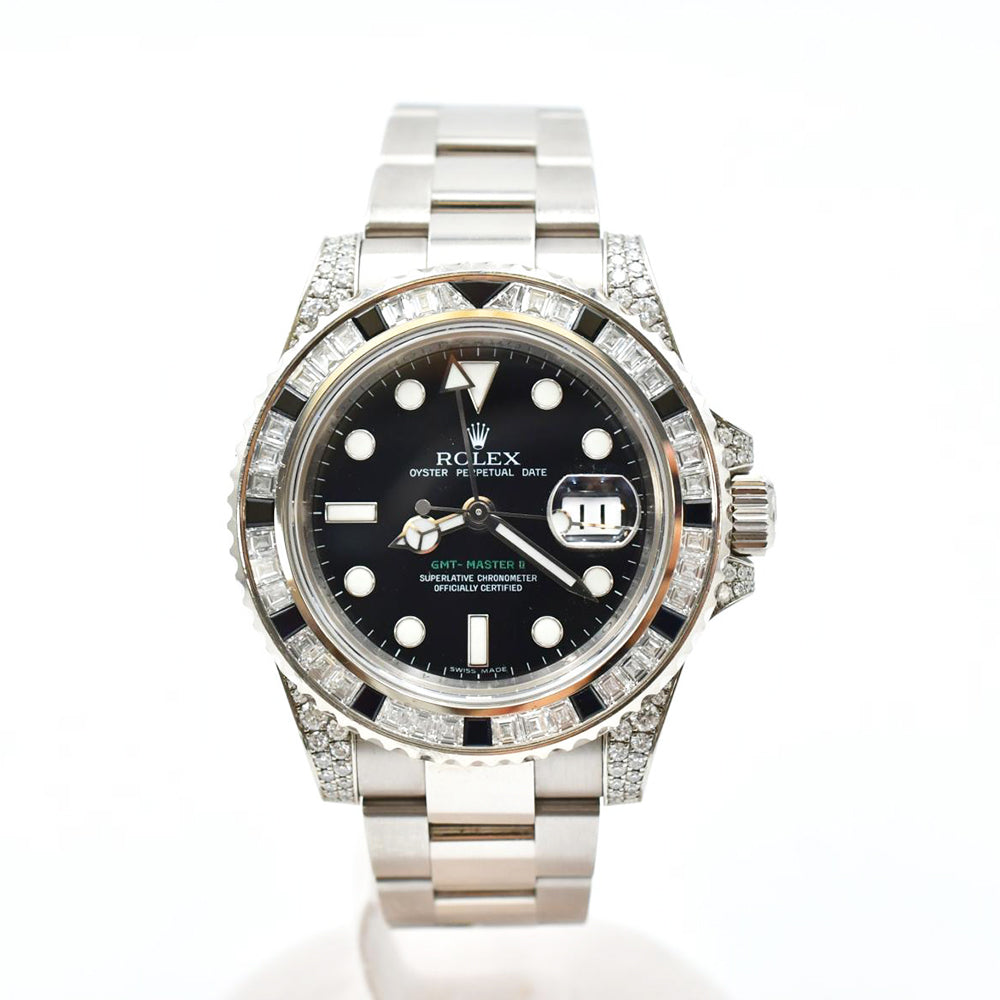 Rolex GMT-Master II 40mm Black Dial 116759SANR
