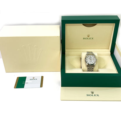 Rolex Datejust 36mm Mop Arabic Dial 16234