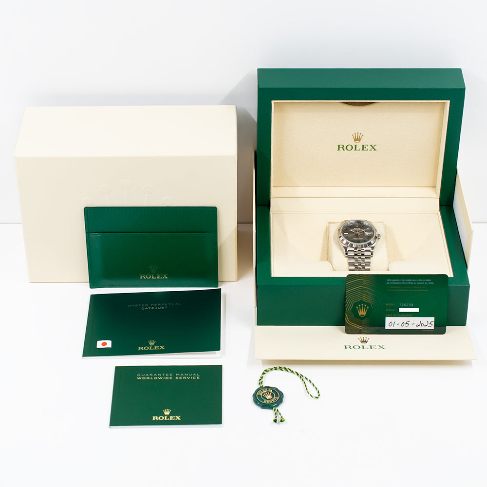 Rolex Datejust 36mm Wimbledon Dial 126234 (2025)